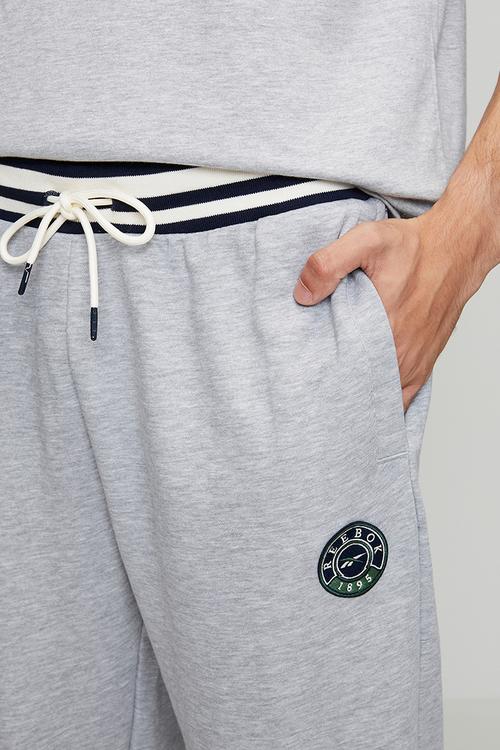 LAWN CLUB FRENCH TERRY JOGGER - ATHLETIC GREY MARL
