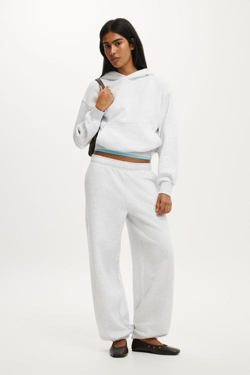 Balloon sweatpant - light grey marle