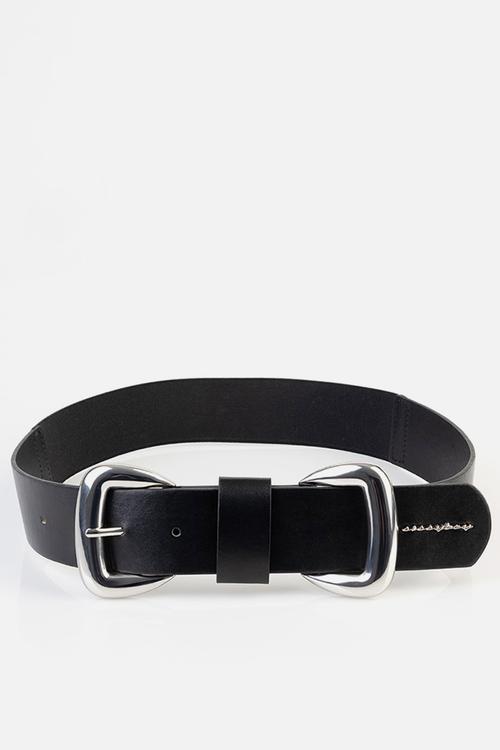 Double buckle - black
