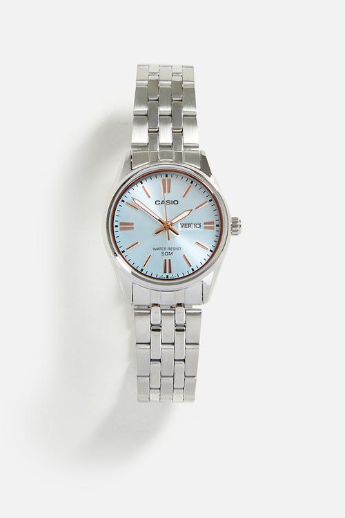 Analog Ss Ion 50M Date Blue - Silver