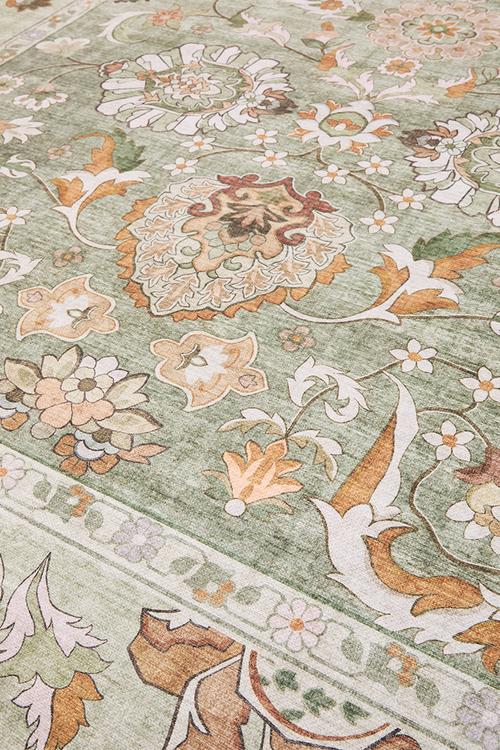 Brisbane Azura Floral Rug Fatigue
