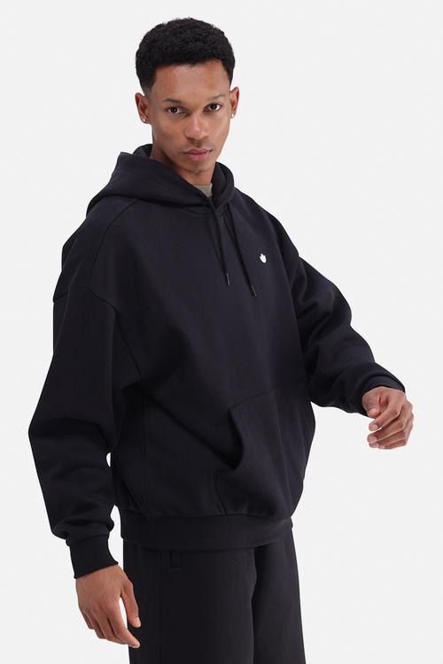 Trefoil Essentials Hoodie French Terry - Black