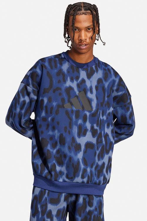 Future Icons 3Bar Crew Sweatshirt - Blue Camo