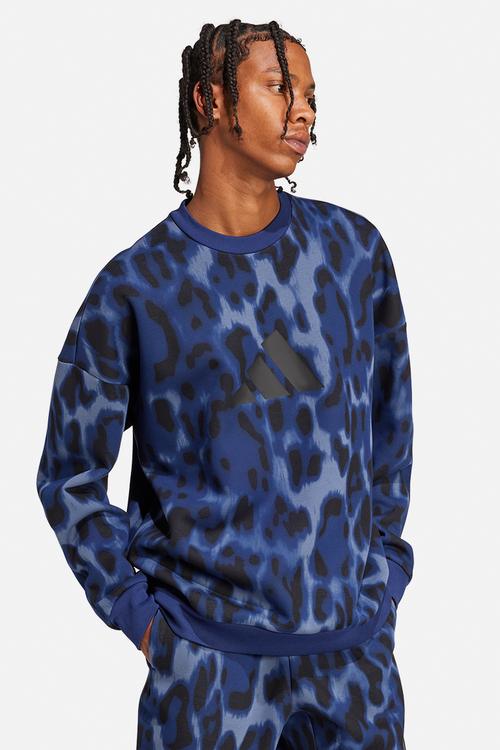 Future Icons 3Bar Crew Sweatshirt - Blue Camo