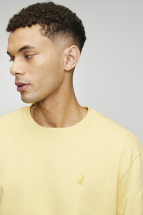 Aakil Essential Fleece Sweater - Yellow