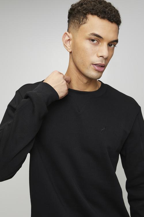Aakil Essential Fleece Sweater - Black