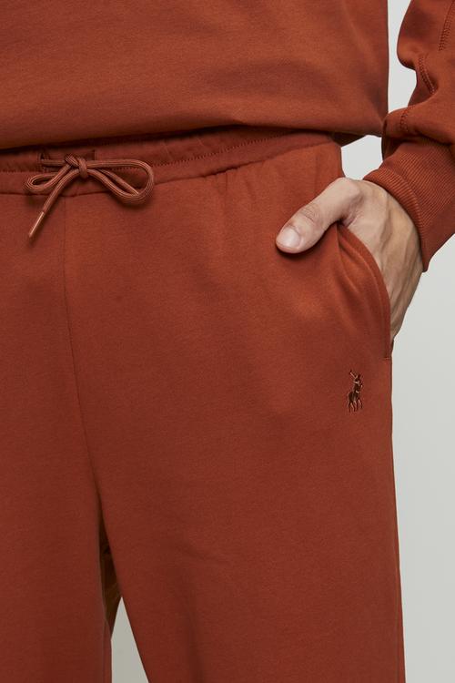 Aakil Essential Fleece Jogger - Rust