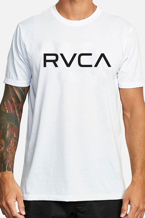 BIG RVCA SS TEE -  White
