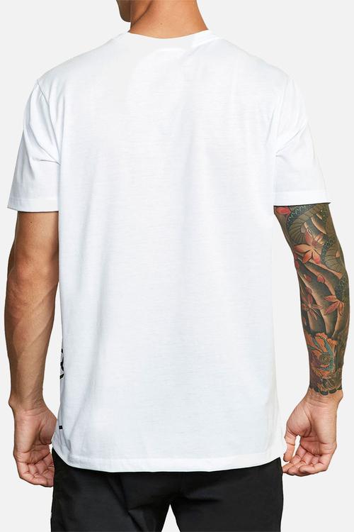 BIG RVCA SS TEE -  White