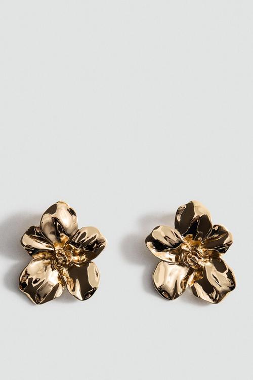 Flor earrings - gold