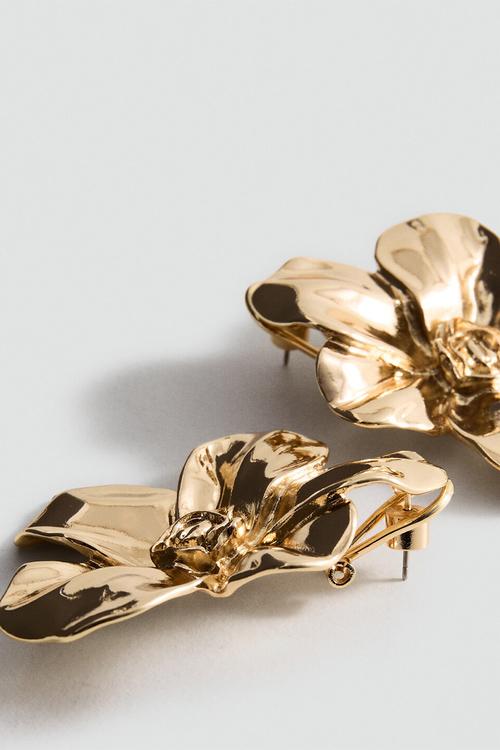 Flor earrings - gold