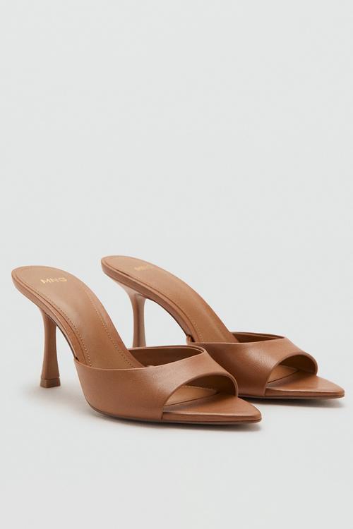 Pepyto mule heel - medium brown