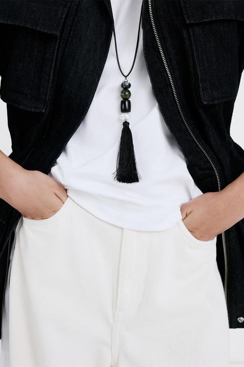 Fabian necklace - silver