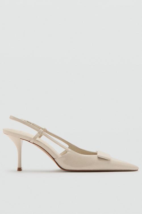 Day slingback heel - light beige