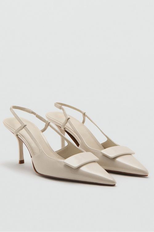 Day slingback heel - light beige