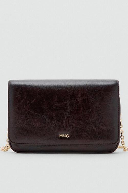 Corina crossbody bag - dark red
