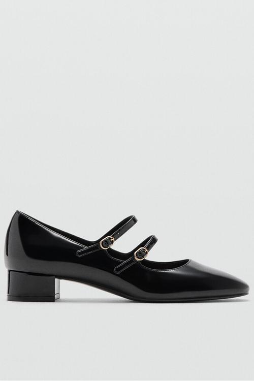 Paralel mary-jane heel - black
