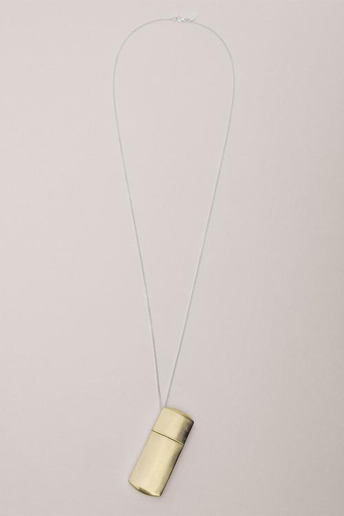 Light necklace - silver/gold