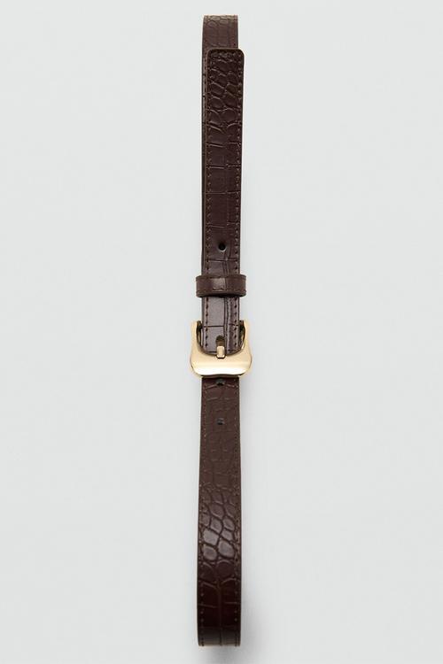 Fini belt - dark brown
