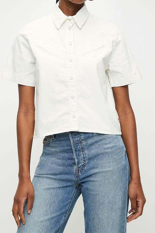 Rinoa Camp Shirt Za Seeded State - natural