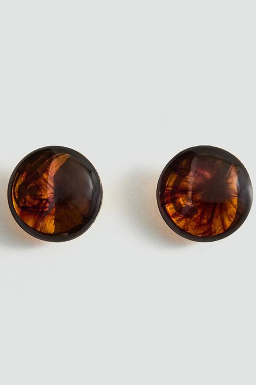 Encarna earrings - brown