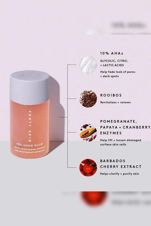 Pre-Show Glow Instant retexturizing 10% AHA Treatment