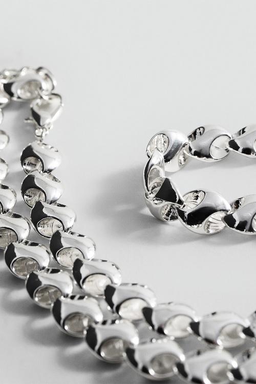 Eddie necklace - silver