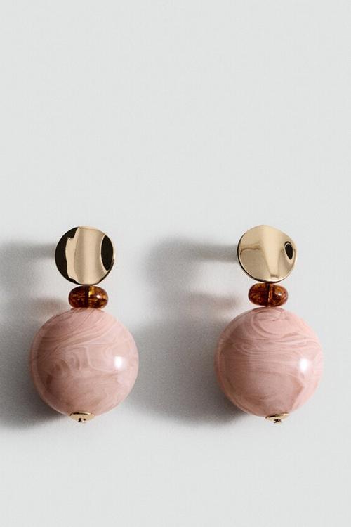 Estela earrings - light pink