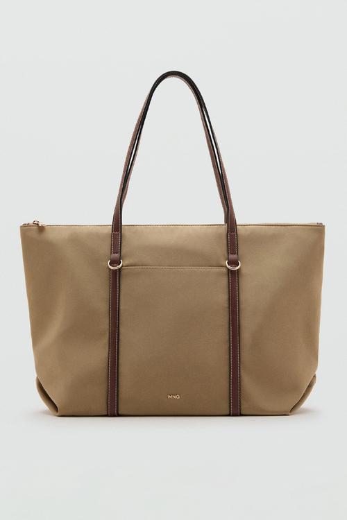 Cobalt tote bag - light beige