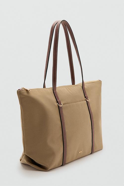 Cobalt tote bag - light beige