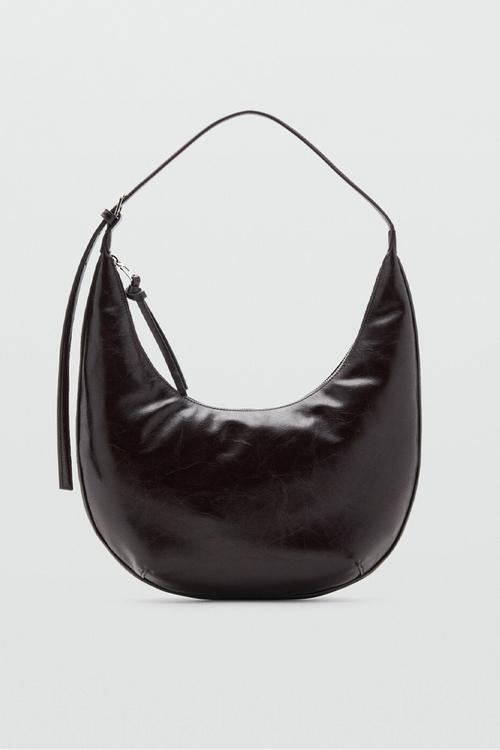 Fortuna shoulder bag - dark brown