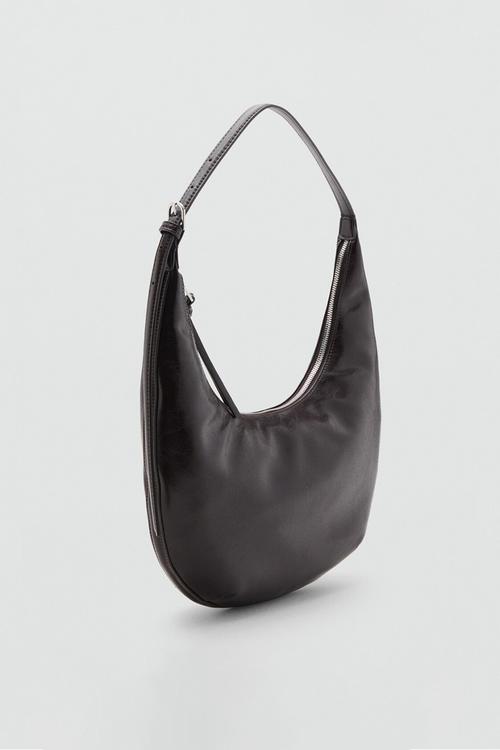 Fortuna shoulder bag - dark brown