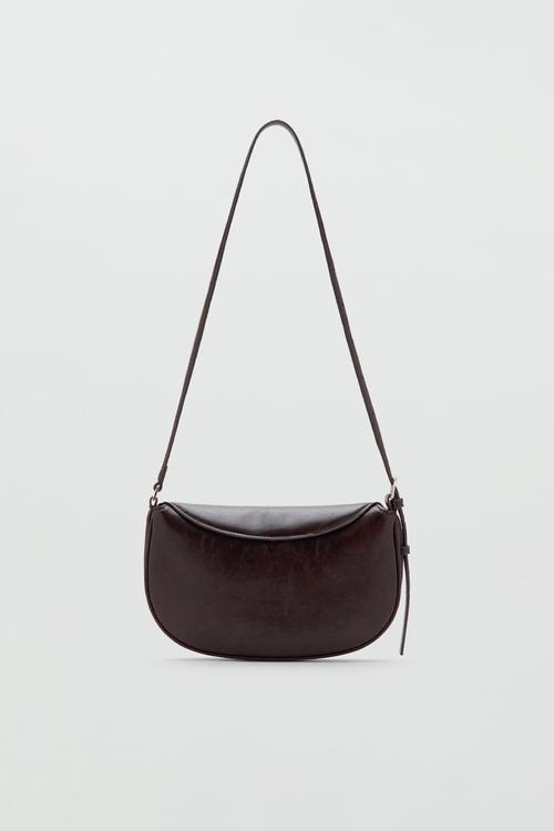 Fortuna crossbody bag - dark brown