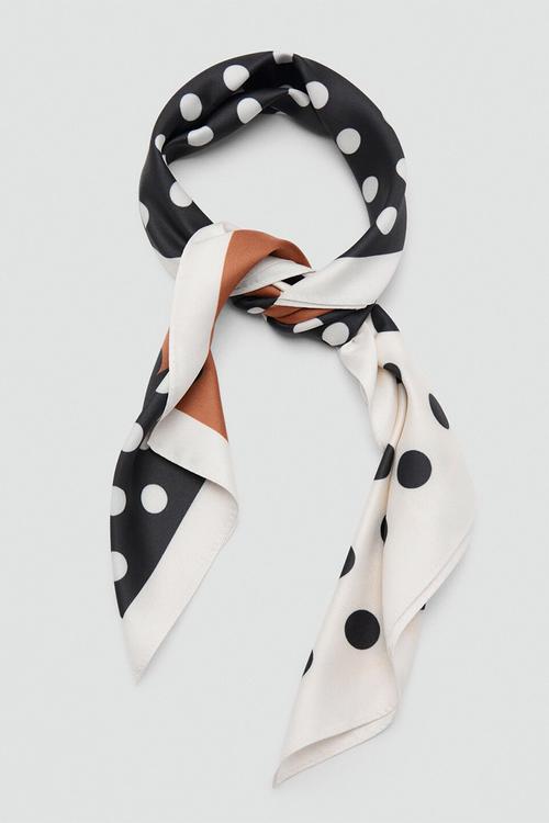 Luna Neck Scarf - Light Beige