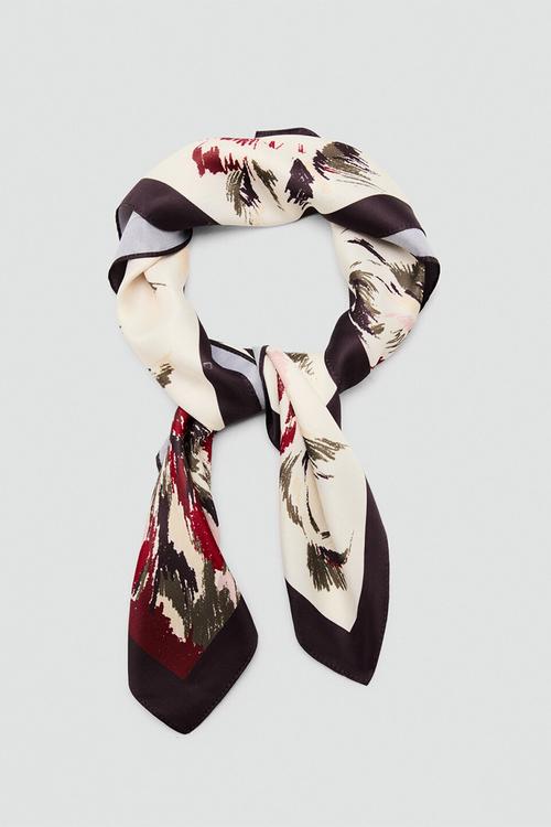 Garo neckerchief - dark red