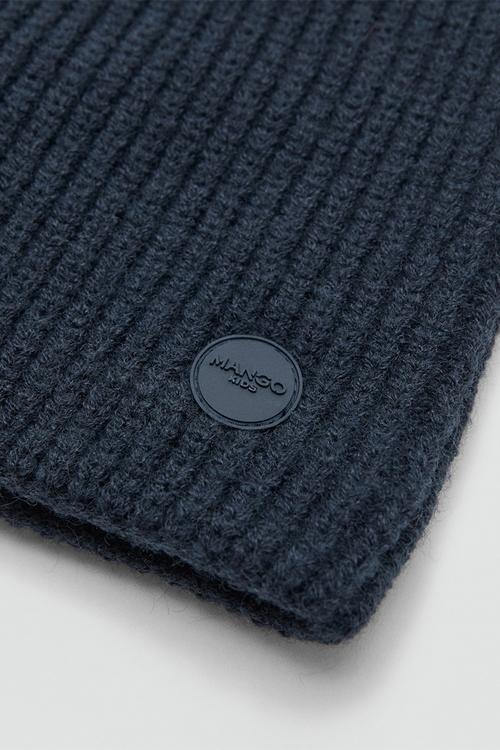 Knit scarf - Navy