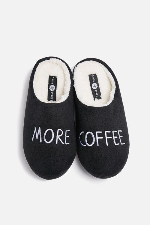 More Coffee Slippers