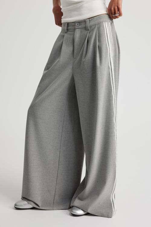 Jumbo Dress Pant - Heather Grey