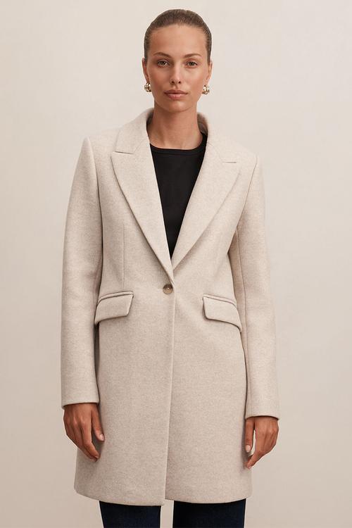 Brianna coatigan in mink