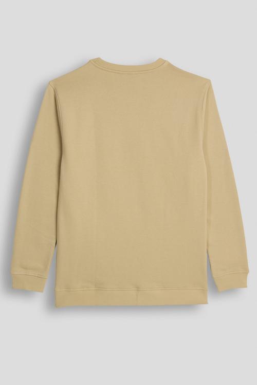 Harlow printed sport sweater - stone