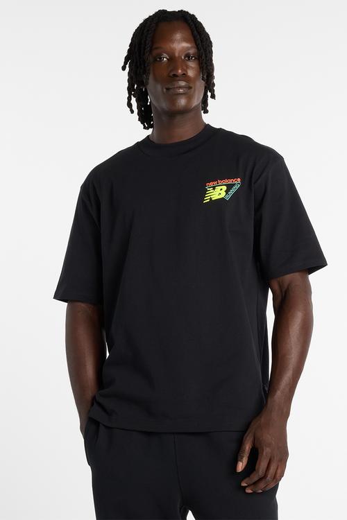NB Athletics Neon Heat Map Tee - Black
