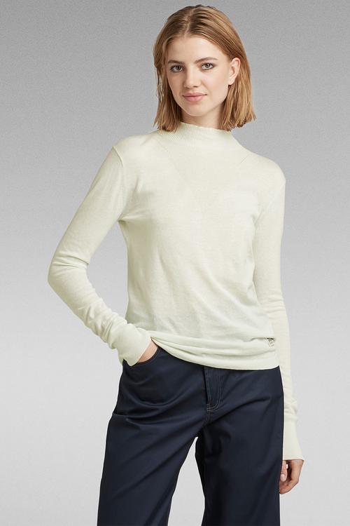 Stokyr turtle slim knit wmn l\s - lightest sky