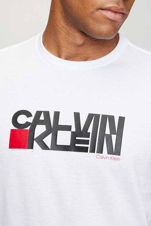 Ss 30S Eu Ck Redbox Graphic Tee - Brilliant White