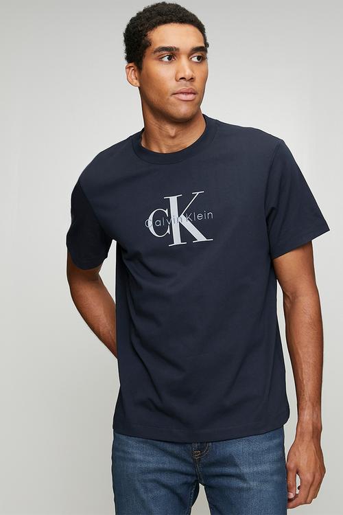 Ss Hero Monologo Tee 20S - Dark Sapphire