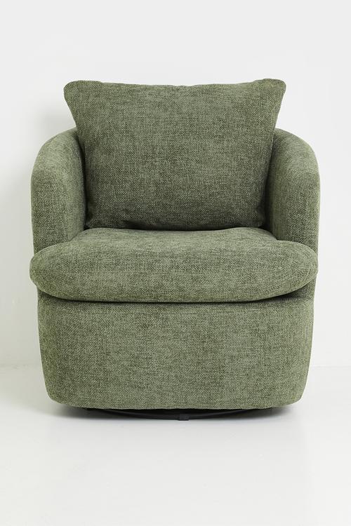 Kairo Swivel Occasional Chair - Green