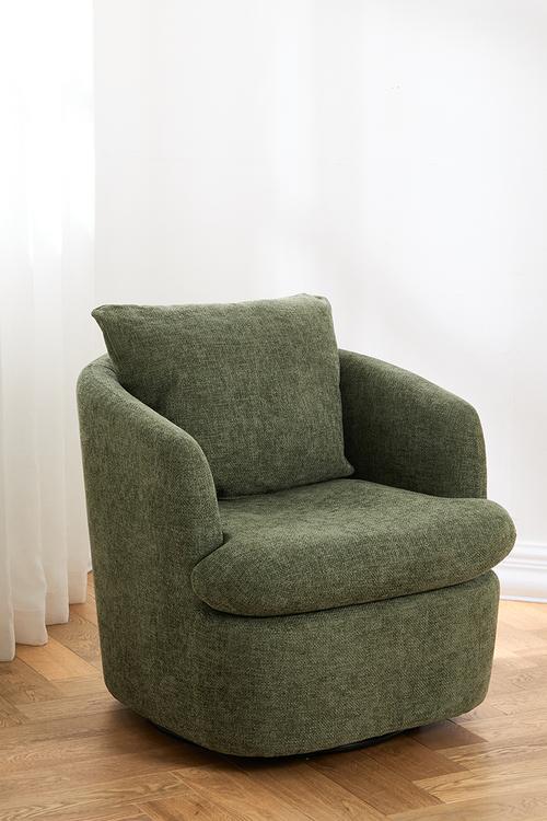 Kairo Swivel Occasional Chair - Green