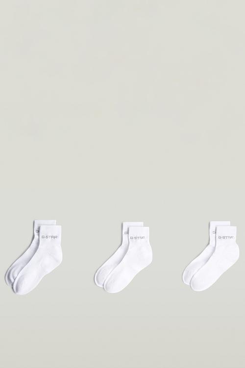 Anklet sock 3-pack - white