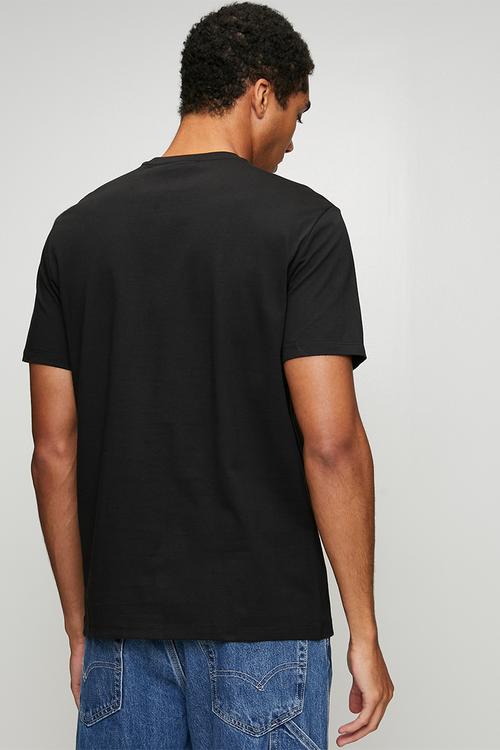 Short Sleeve Classic Monogram Tee 2Pk - Black/Bright White