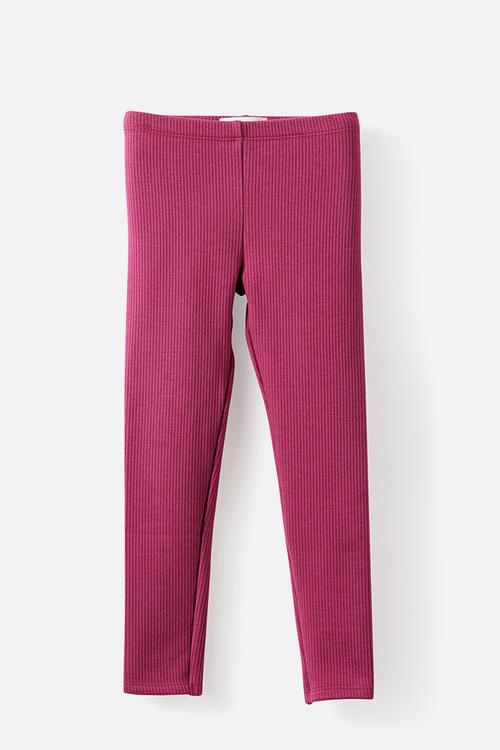 Fleece Legging - Heritage Red/Rib