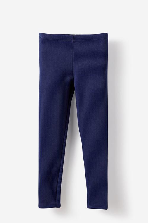 Fleece Legging - Squid Ink Rib